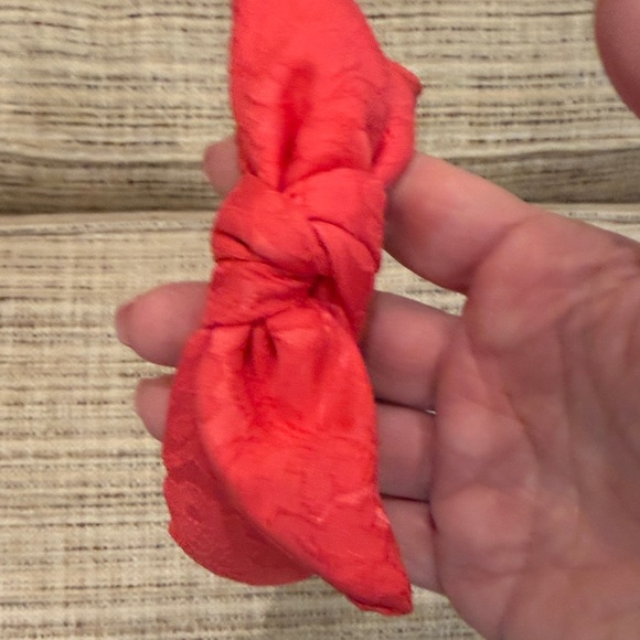 Lele Sadoughi Coral Bow Headband - Picture 2 of 5
